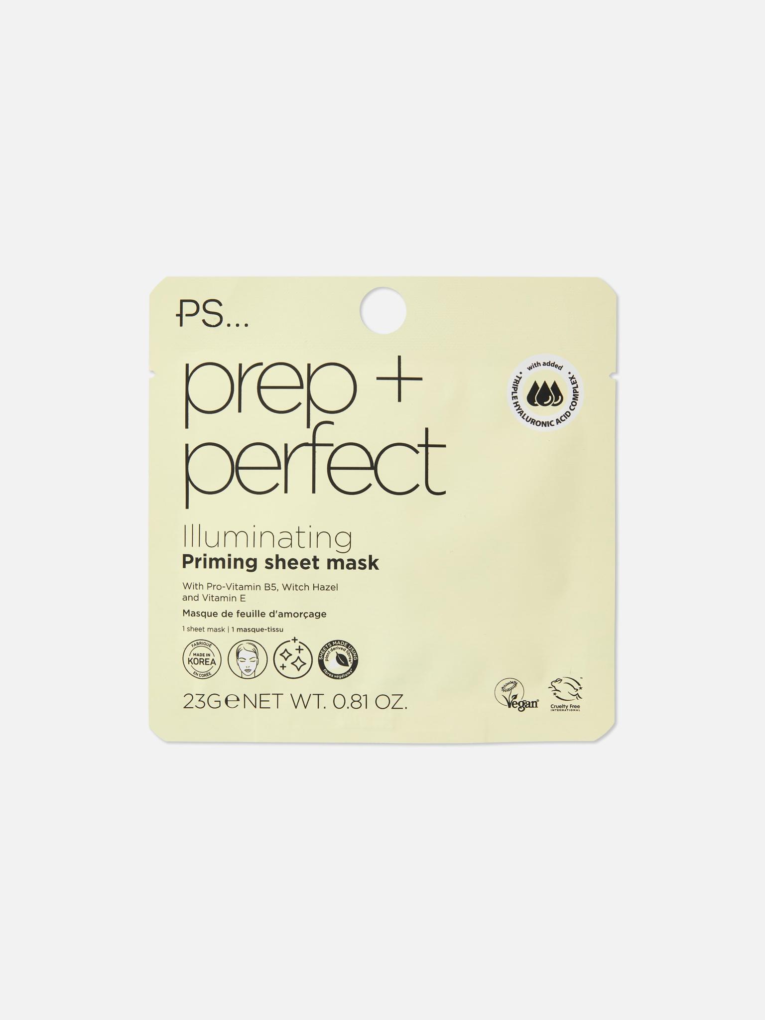 Prep+ Perfect Illuminating Priming Sheet Mask