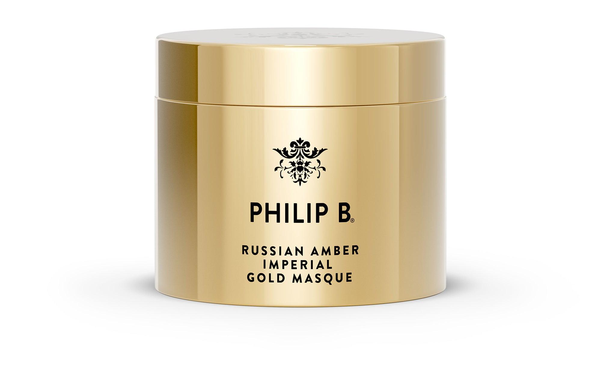 Russian Amber Imperial Gold Masque