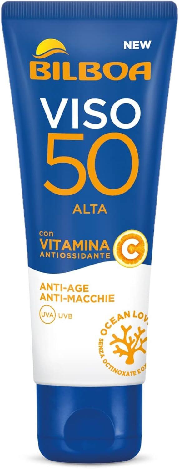 Crema Viso SPF50 Con Vitamina C