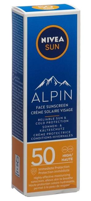 Alpin Face Sunscreen SPF 50