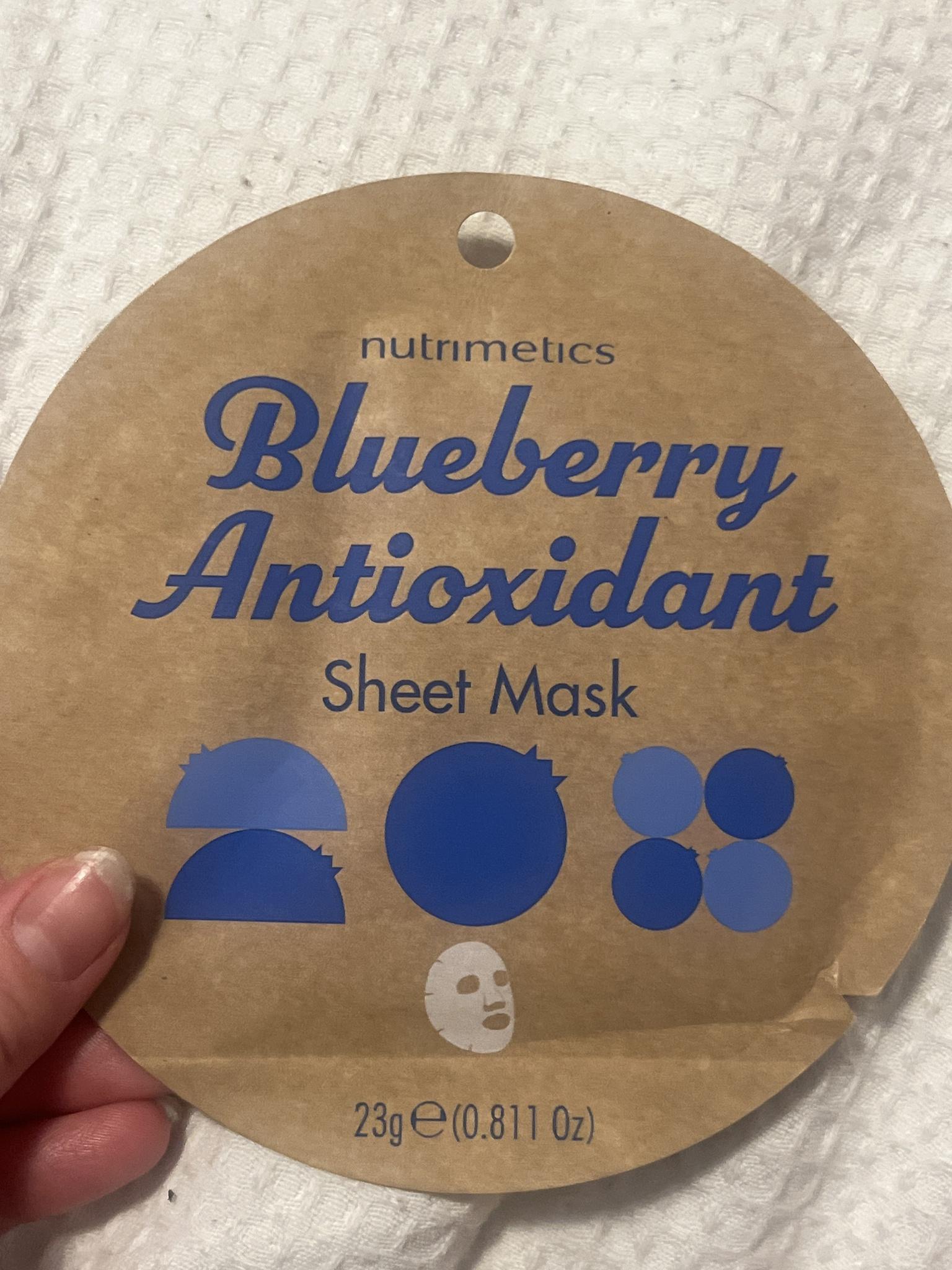 Blueberry Antioxident Mask