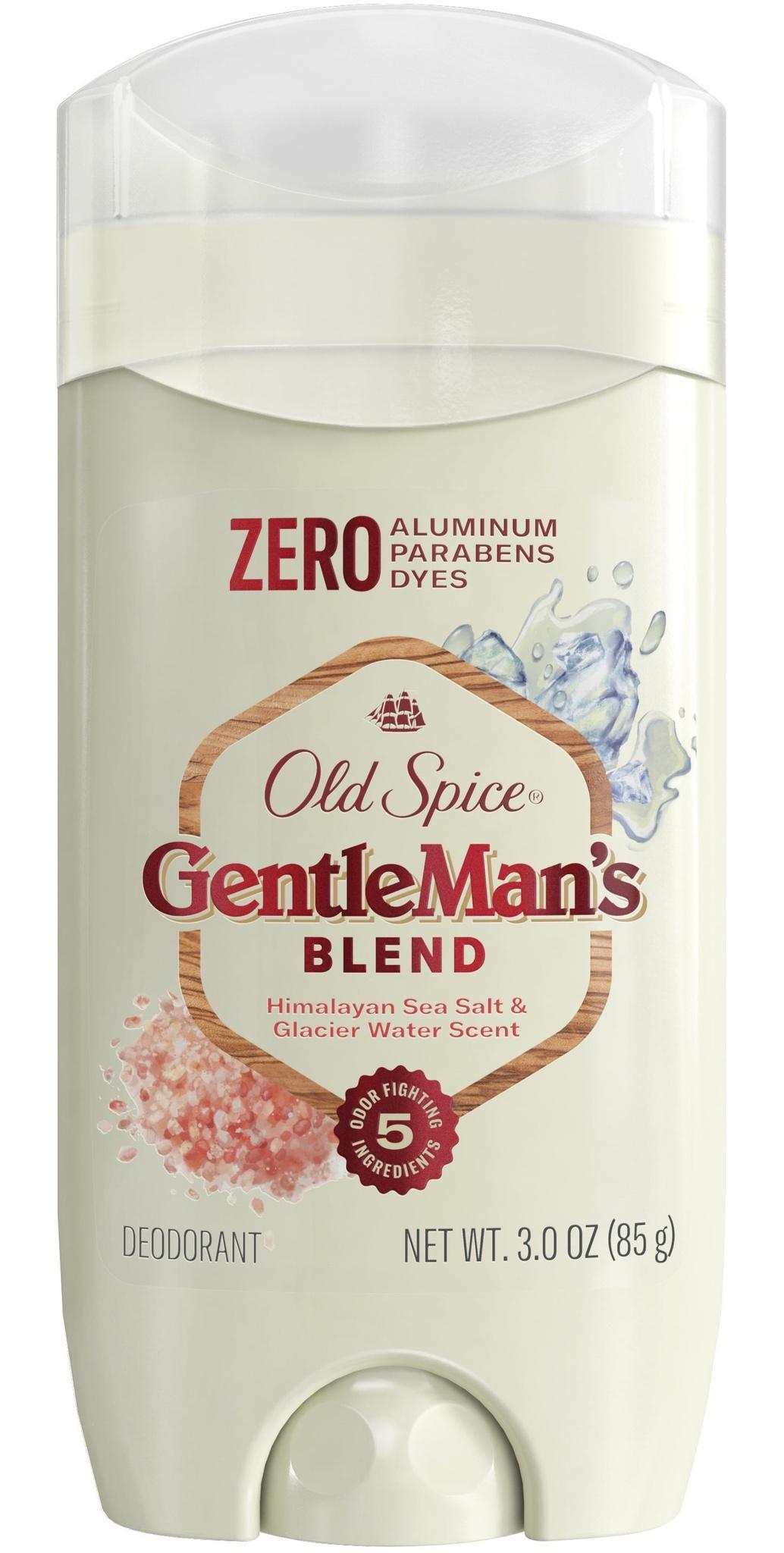 Men's Gentleman's Blend Himalayan Sea Salt Deodorant - Sea Minerals Scent