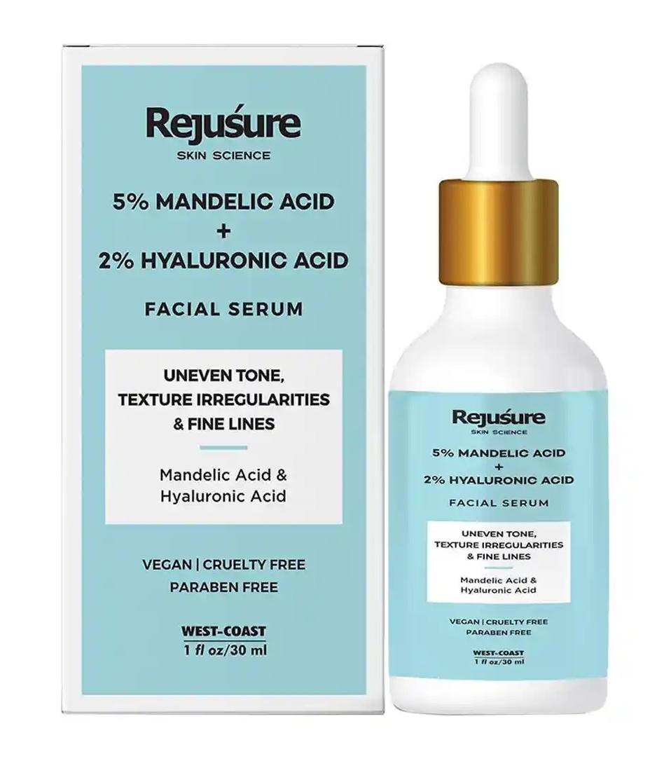 5% Mandelic Acid + 2% Hyaluronic Acid Facial Serum
