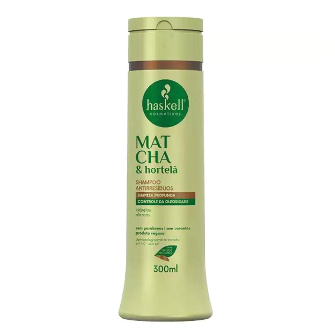 Shampoo Antirresíduos Matcha & Hortelã