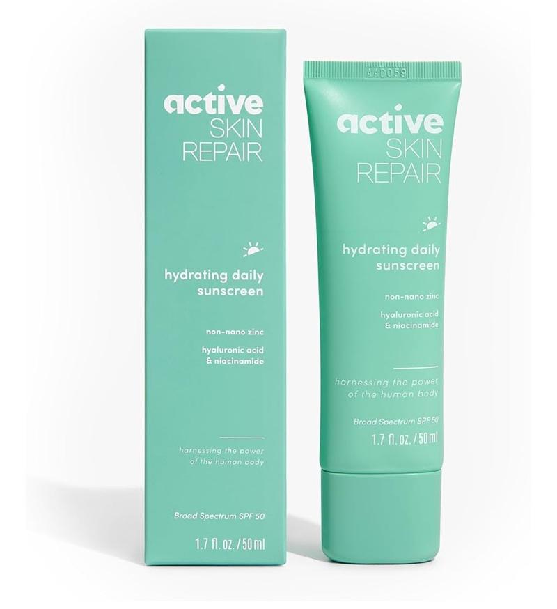 SPF 50 Hydrating Daily Sunscreen And Face Moisturizer