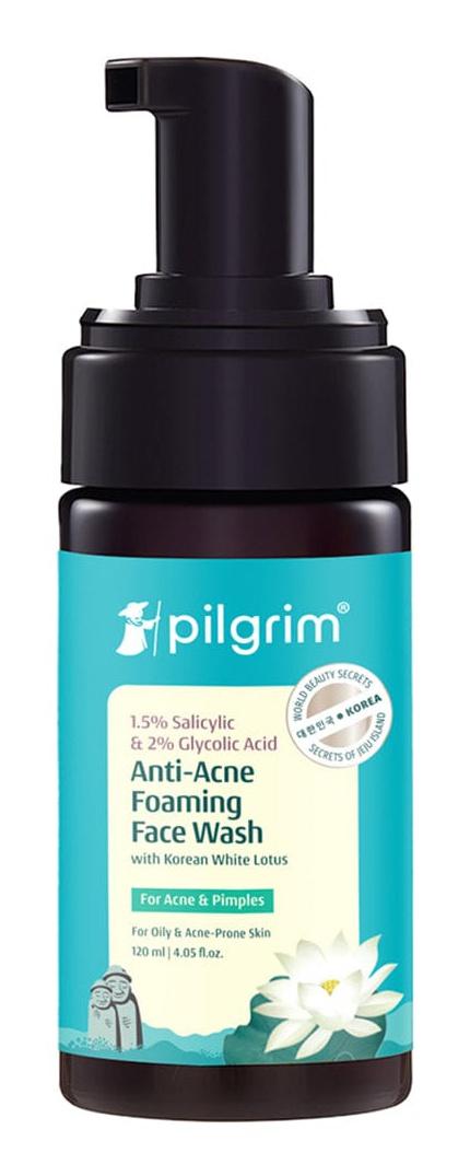 Salicylic & Glycolic Acid Foaming Face Wash With Korean White Lotus