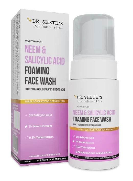 Neem & Salicylic Acid Foaming Face Wash