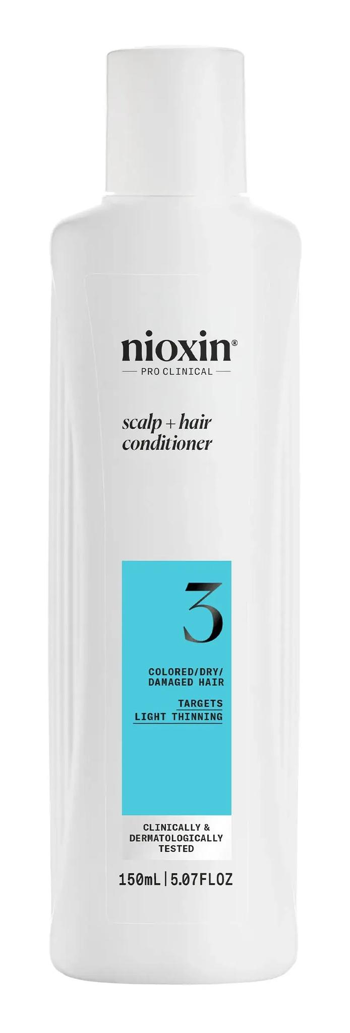 Scalp And Hair Thickening System 3 Conditioner For Coloured Dry And Damaged Hair With Light Thinning