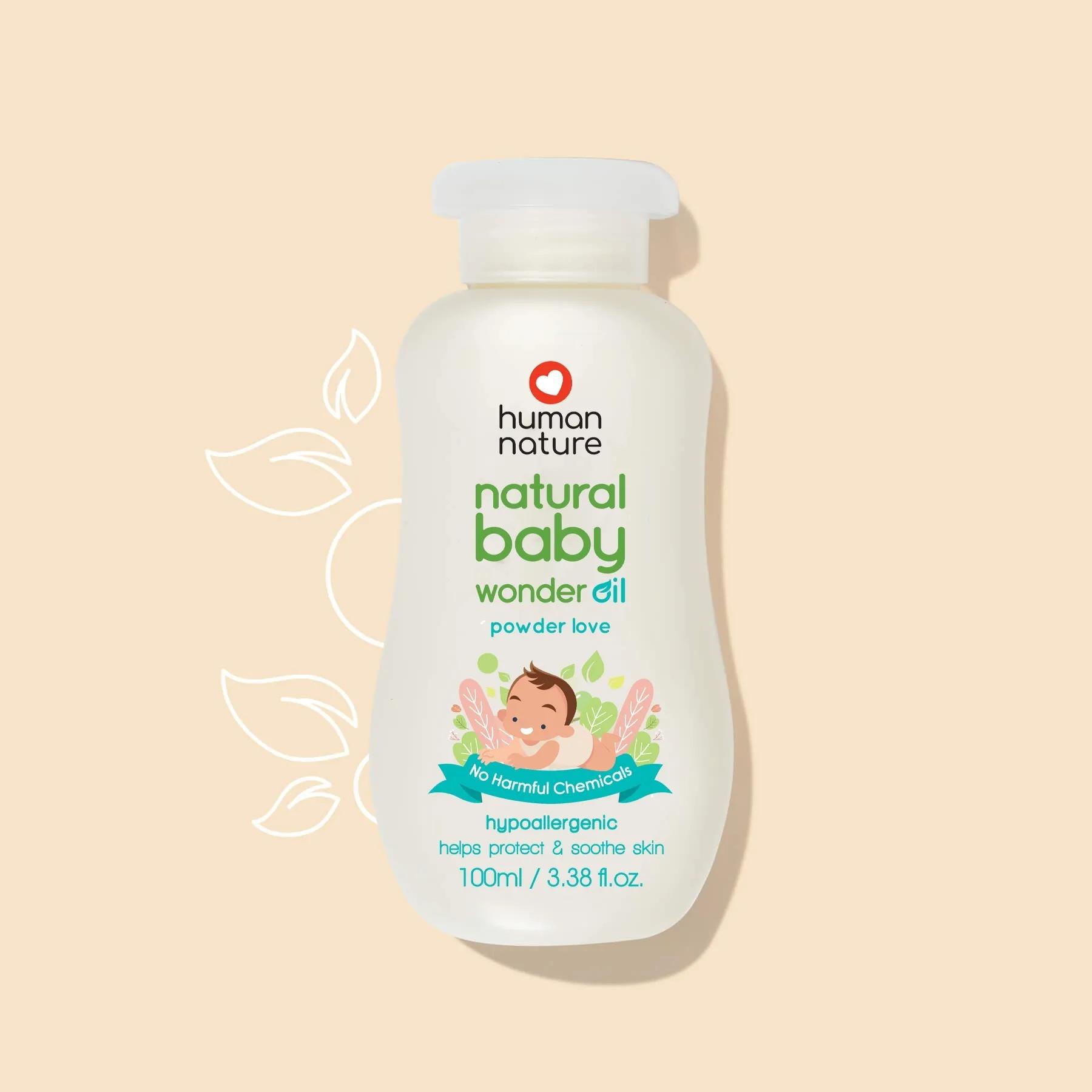 ￼Human Nature Natural Baby Wonder Oil