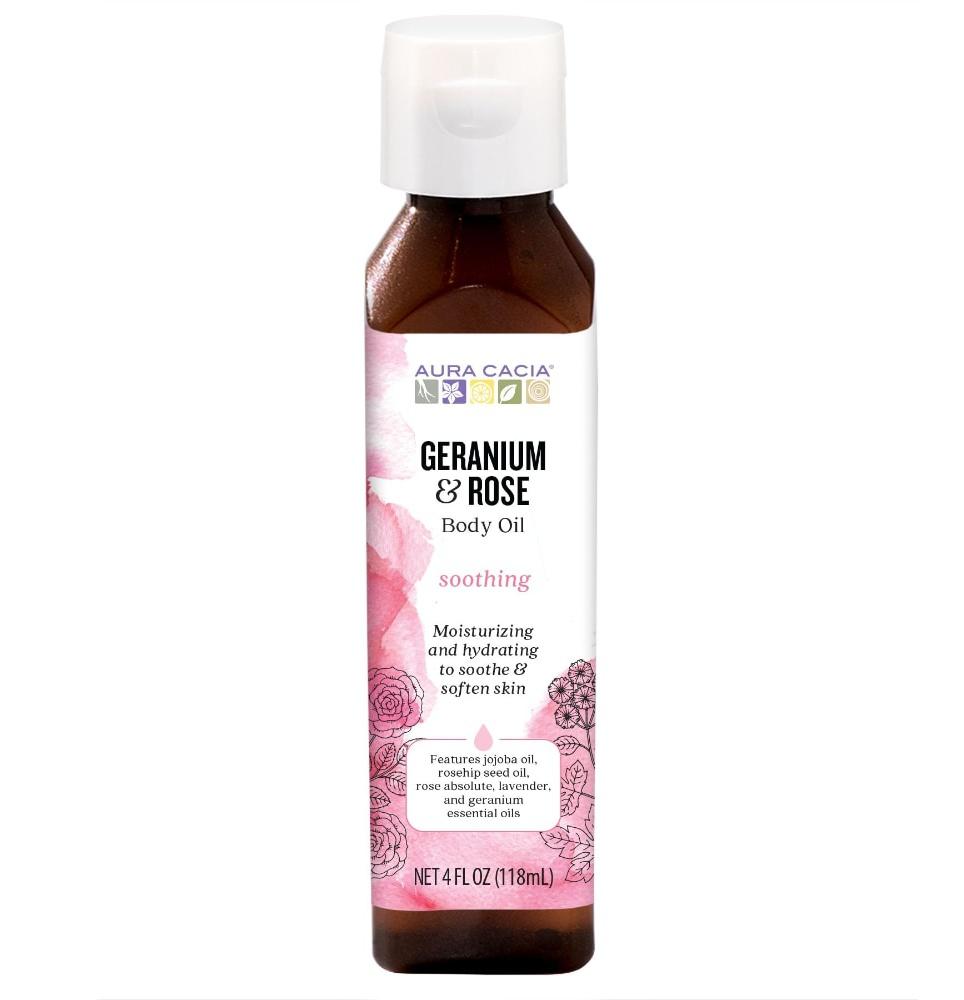 Geranium & Rose Body Oil