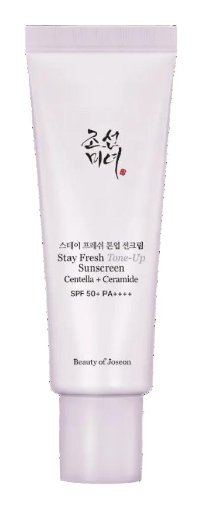 Stay Fresh Tone-up Sunscreen (purple)