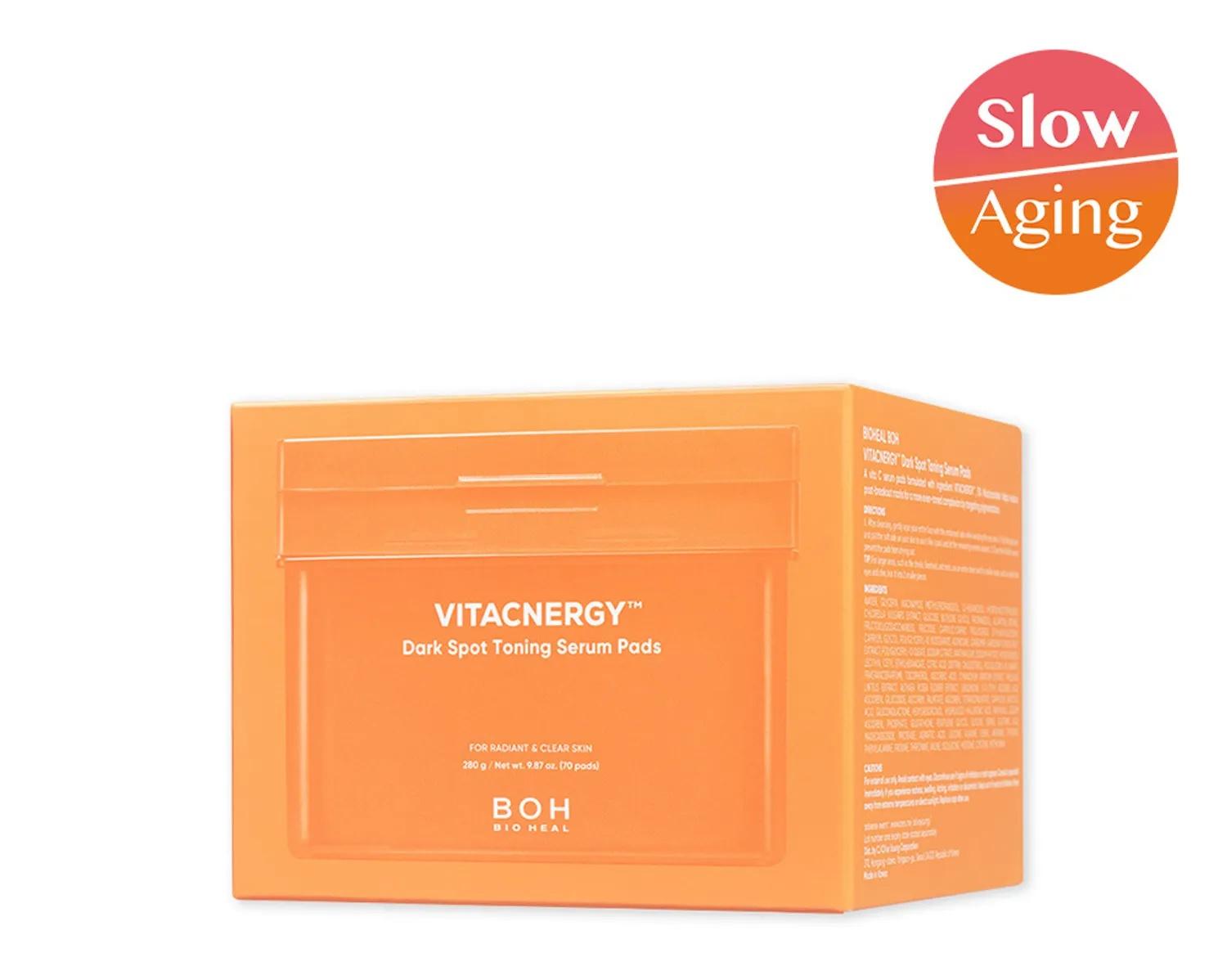 Vitacnergy Dark Spot Toning Serum Pads