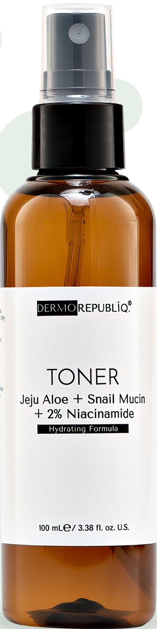 Jeju Aloe + Snail Mucin + 2% Niacinamide Hydrating Toner