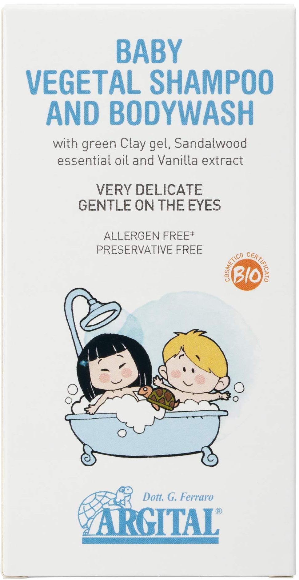 Baby Vegetal Shampoo And Bodywash