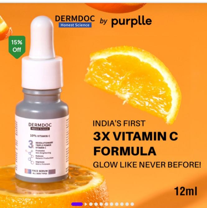 Dermdoc 10% Vitamin C Face Serum