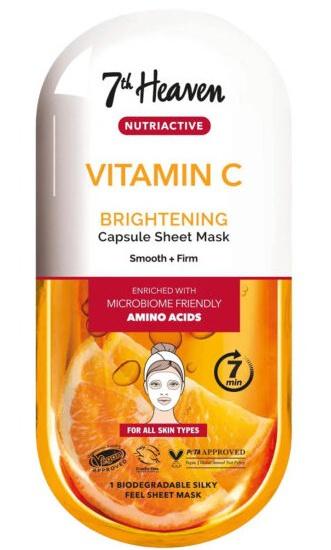 Nutriactive Vitamin C Brightening Capsule Sheet Mask