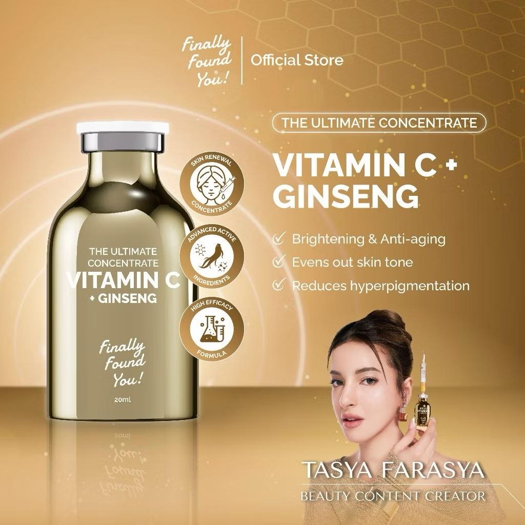 ￼the Ultimate Concentrate Vitamin C + Ginseng 20ml | Brightening & Dark Spot Serum