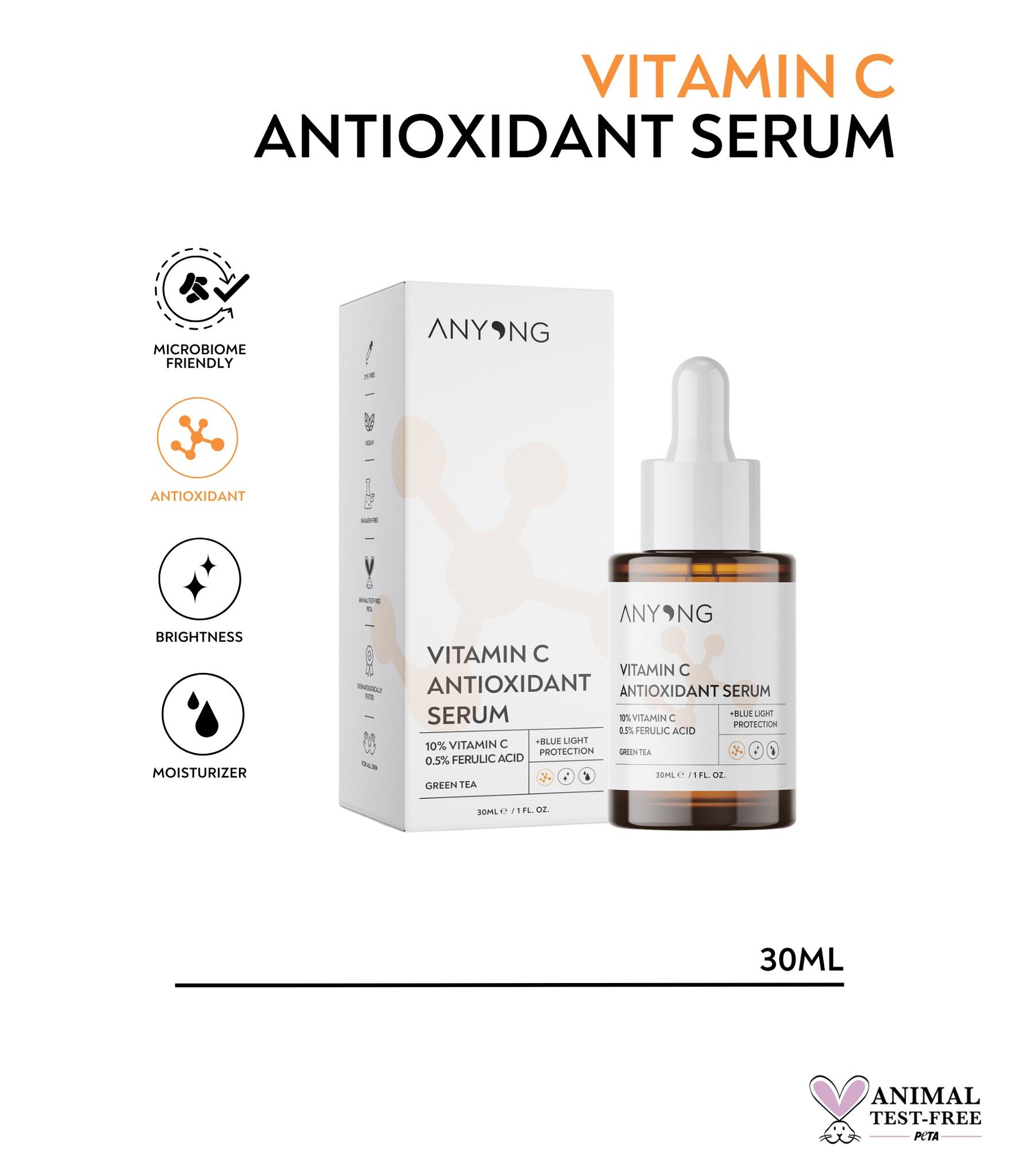 C Vitamini Antioksidan Yüz Serumu