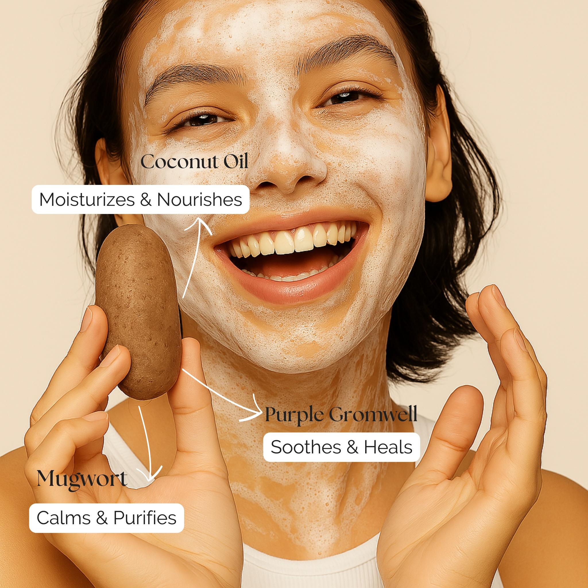 Mugwort Comforting Luxury Cleansing Bar