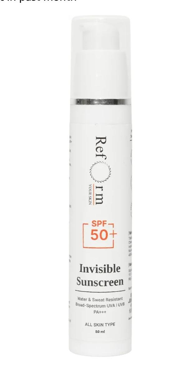 Reform Invisible Sunscreen gel