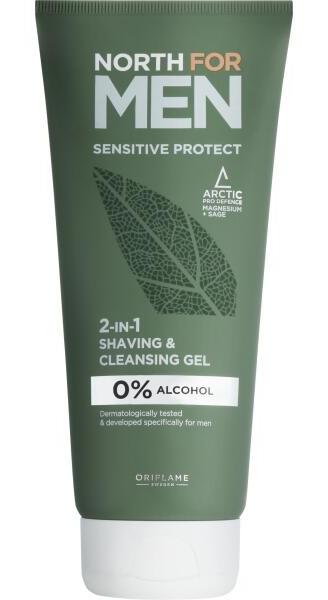 North For Men Sensitive Protect 2-in-1 Shaving & Cleansing Gel