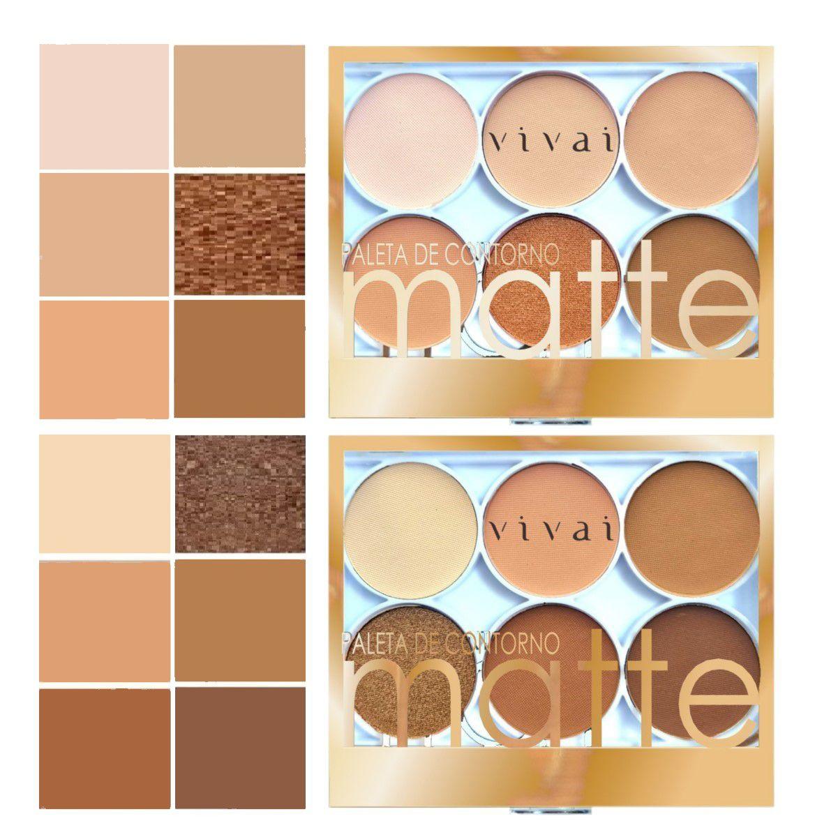 Paleta De Contorno Matte