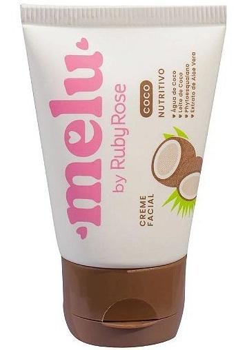 Melu Creme Facial Nutritivo Coco
