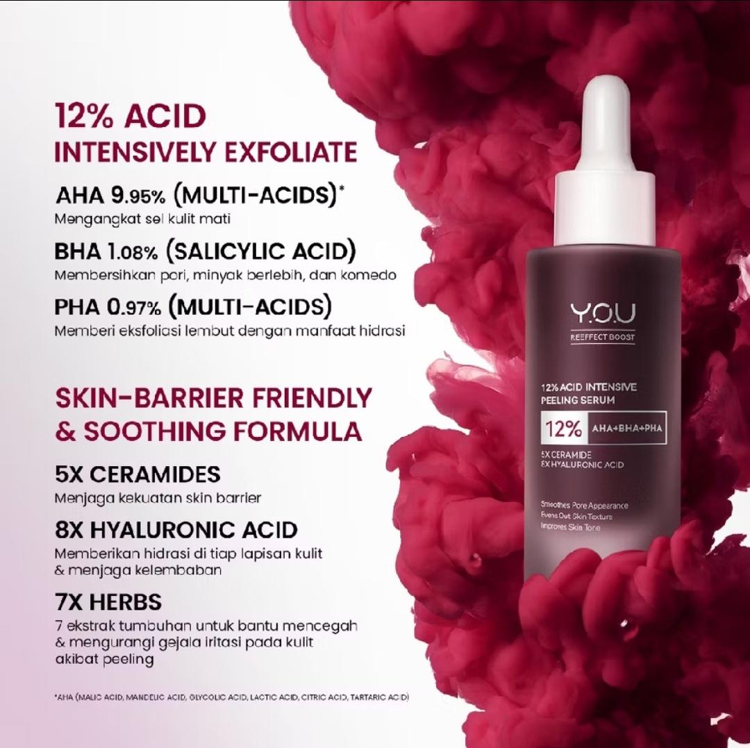 12% Acid Intensive Peeling Serum AHA BHA PHA