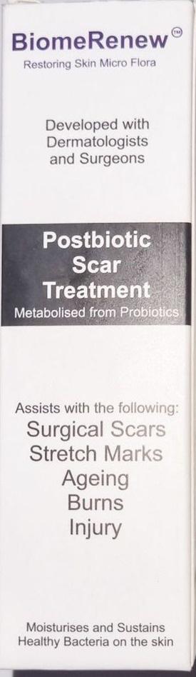 Postbiotic Scar Treatment