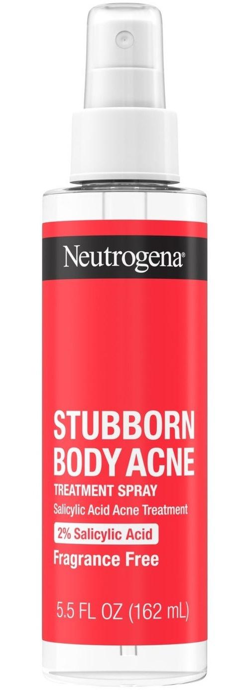 Stubborn Body Acne Spray With Salicylic Acid