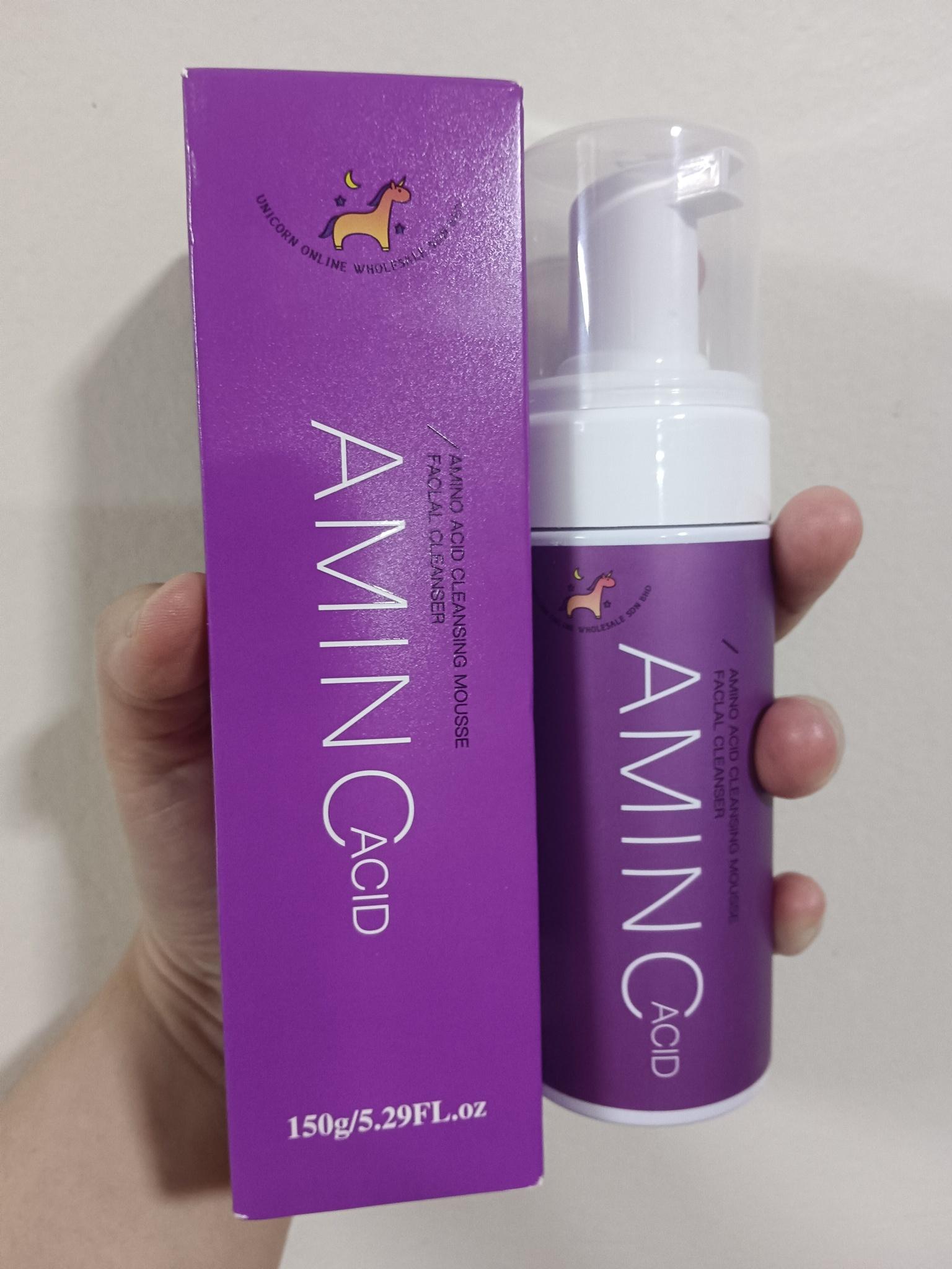 Amino Acid Cleansing Mousse Facial Cleanser