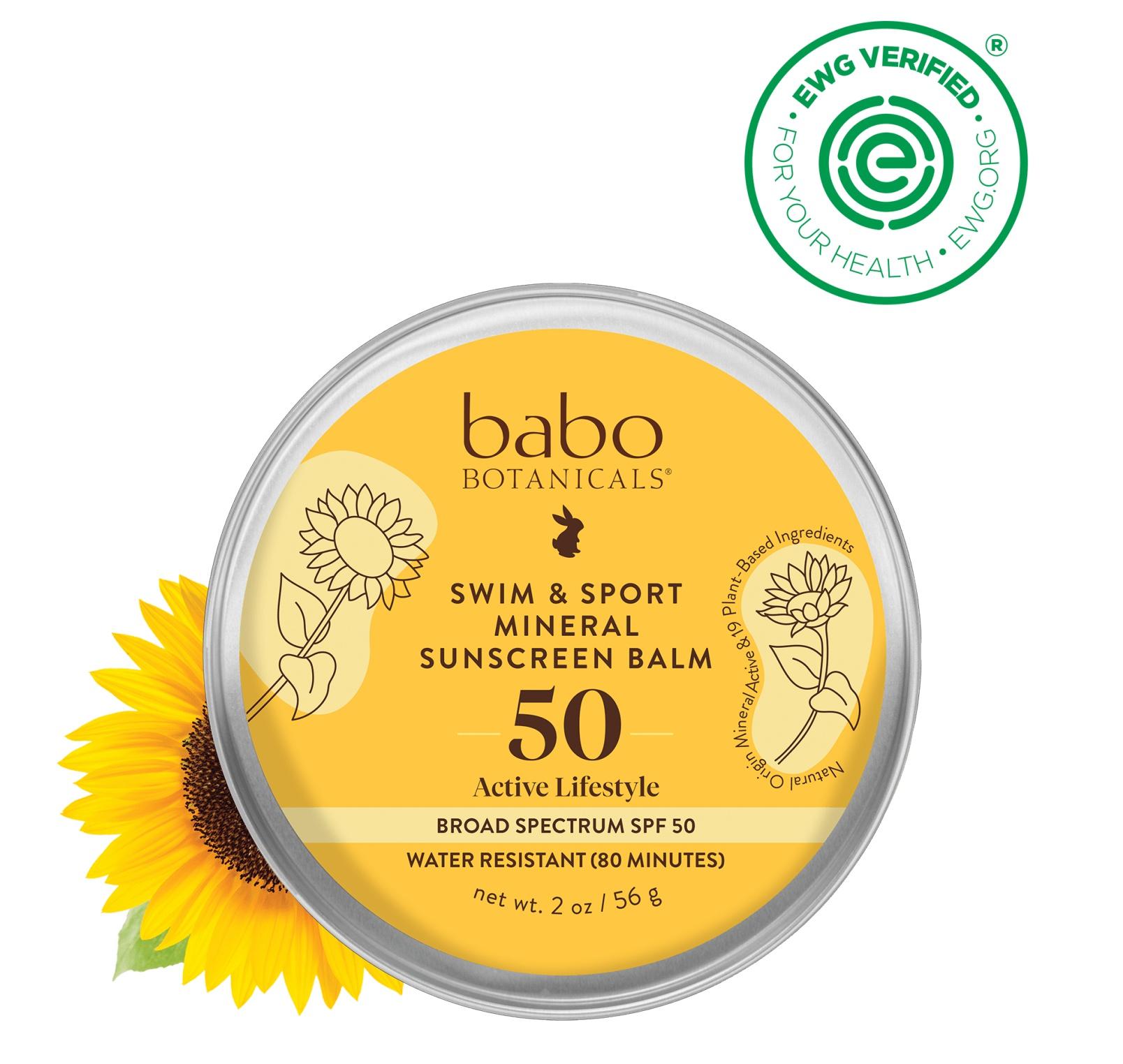 Swim & Sport Mineral Sunscreen Balm SPF50