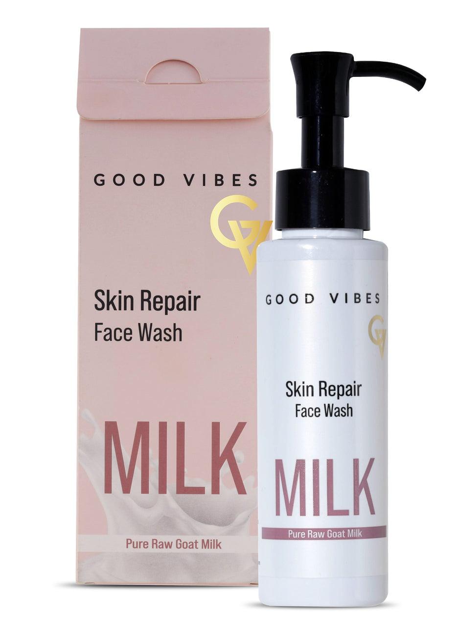 Skin Repair Facewash Milk | Pure Raw Goat Milk