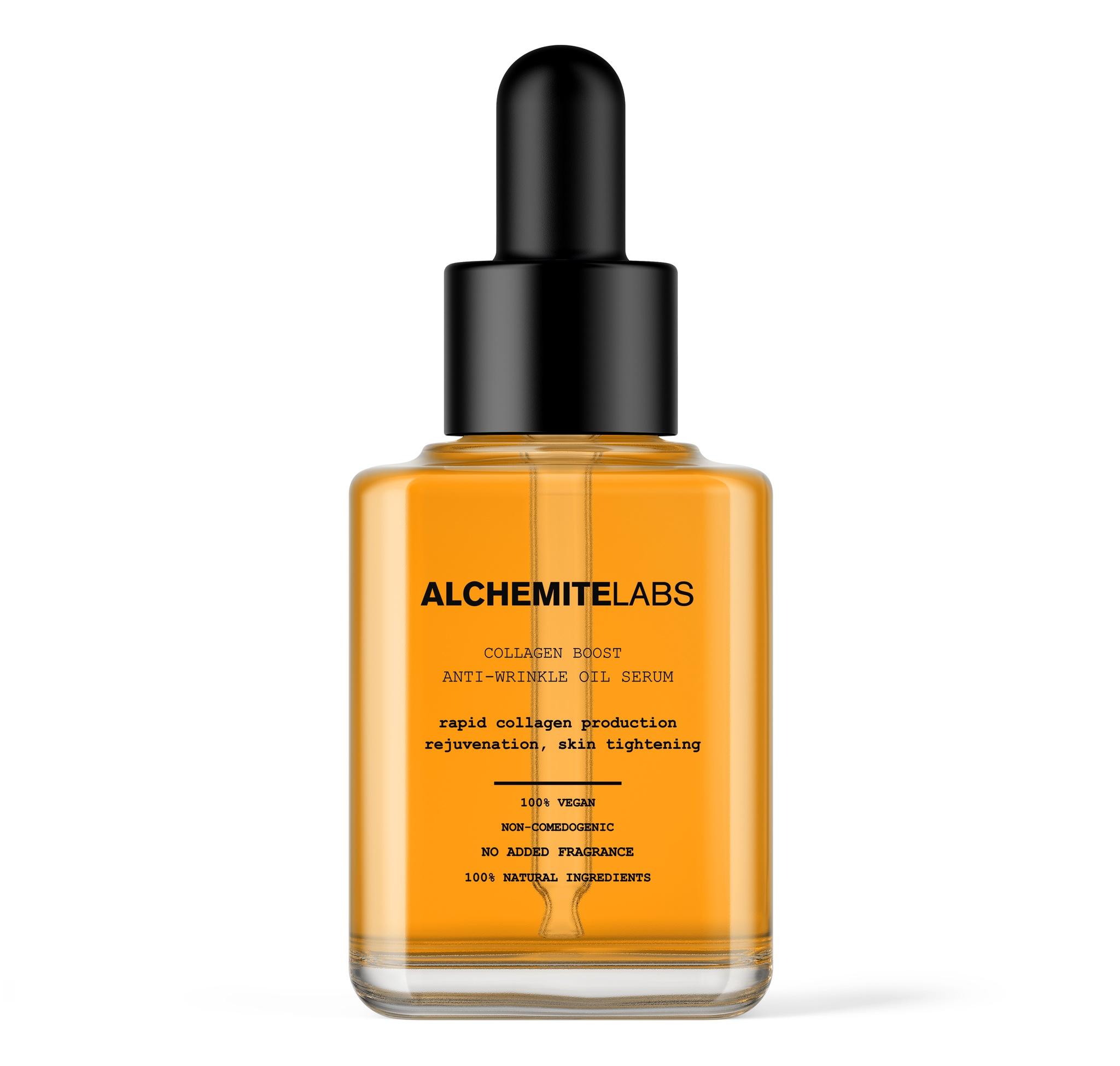 Collagen Boost Anti Wrinkle Oil Serum Bakuchiol Rosehip + Calendula