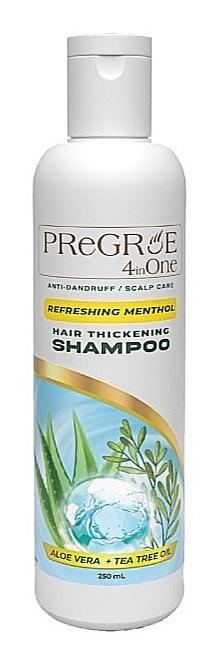 4-in-1 Refreshing Menthol Hair Thickening Shampoo