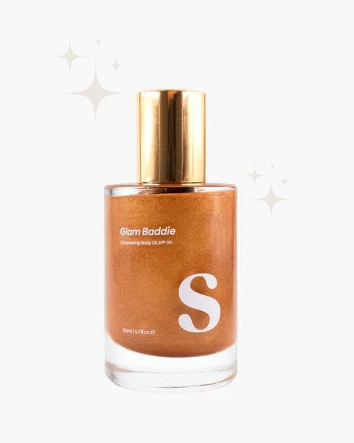 Glam Baddie Shimmering Body Oil SPF 30