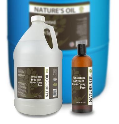 Unscented Body Mist / Linen Spray Base