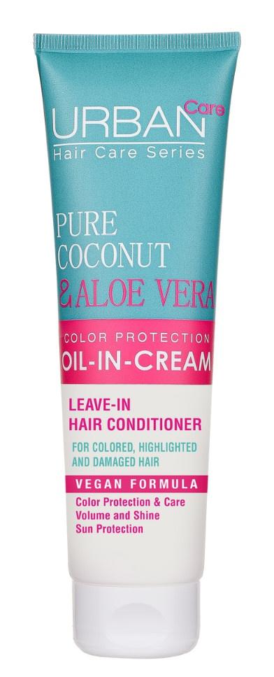 Pure Coconut & Aloe Vera Oil-In-Cream Leave-In Hair Conditioner
