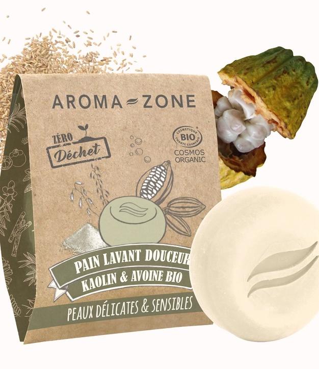 Gentle Soap-free Cleansing Bar Organic Kaolin & Oats