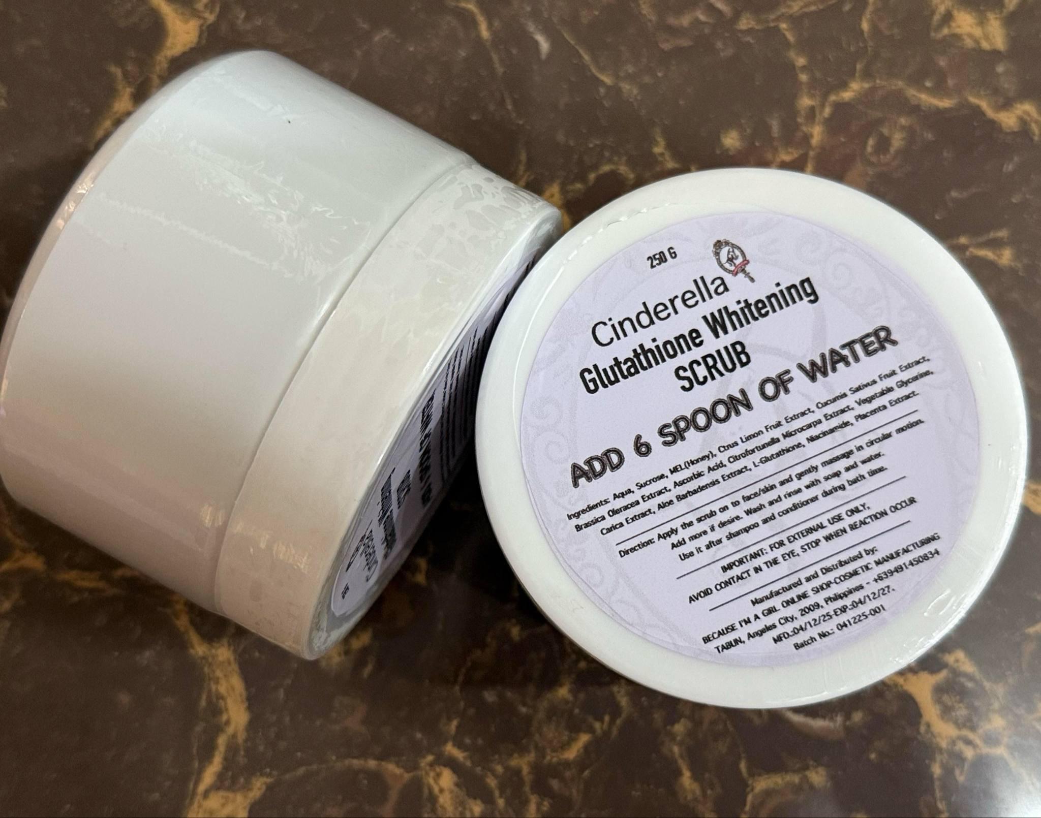 Glutathione Whitening Scrub