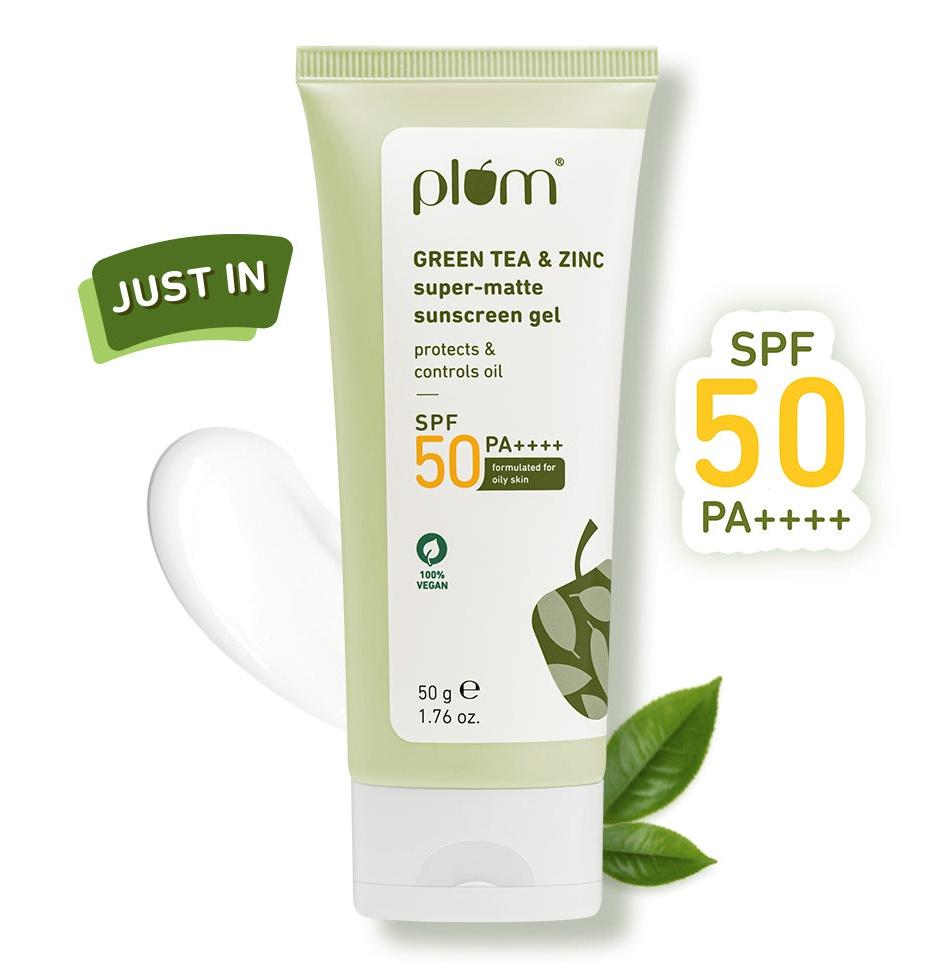 Green Tea & Zinc Super Matte Sunscreen Gel