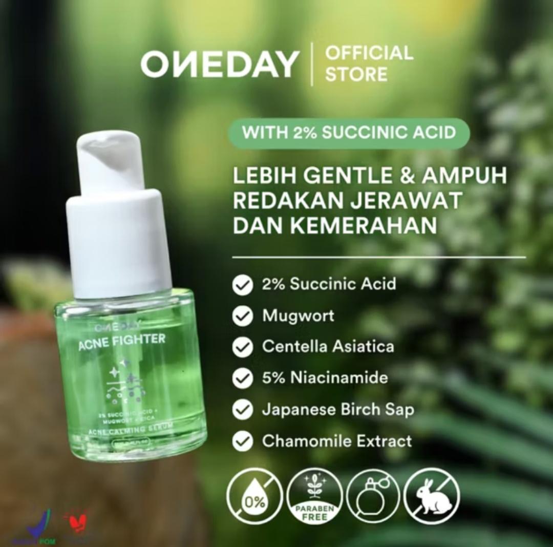 Acne Fighter 2% Succinic Acid + Mugwort + Cica Acne Calming Serum