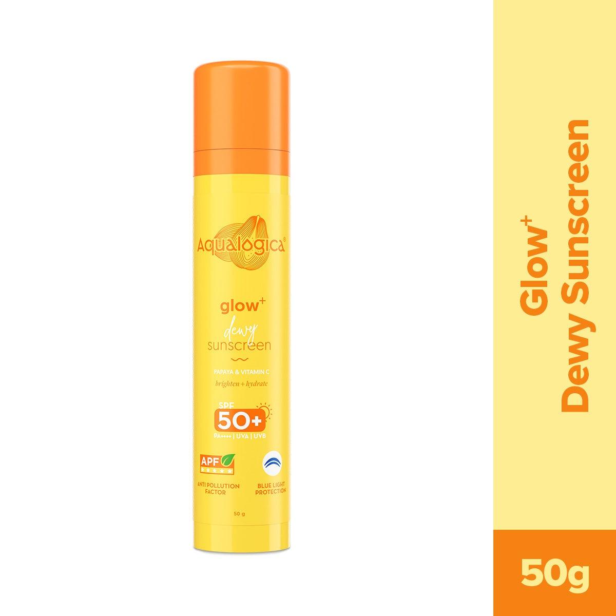 Glow+dewy Sunscreen SPF 50+ Pa+++