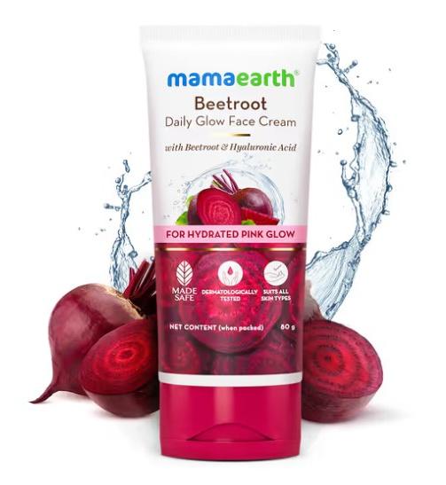Beetroot Daily Glow Face Cream With Beetroot & Hyaluronic Acid