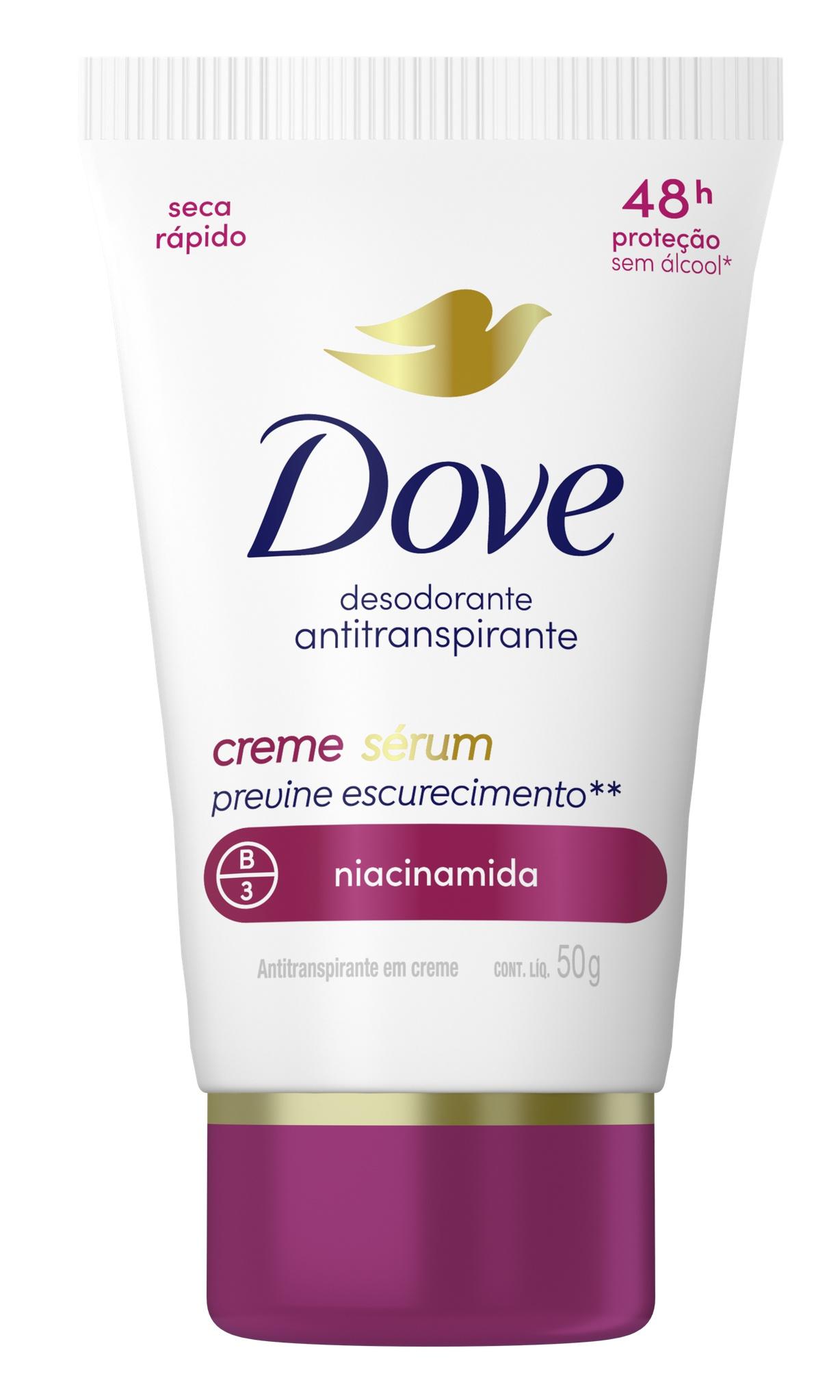 Desodorante Antitranspirante Creme Sérum Previne Escurecimento