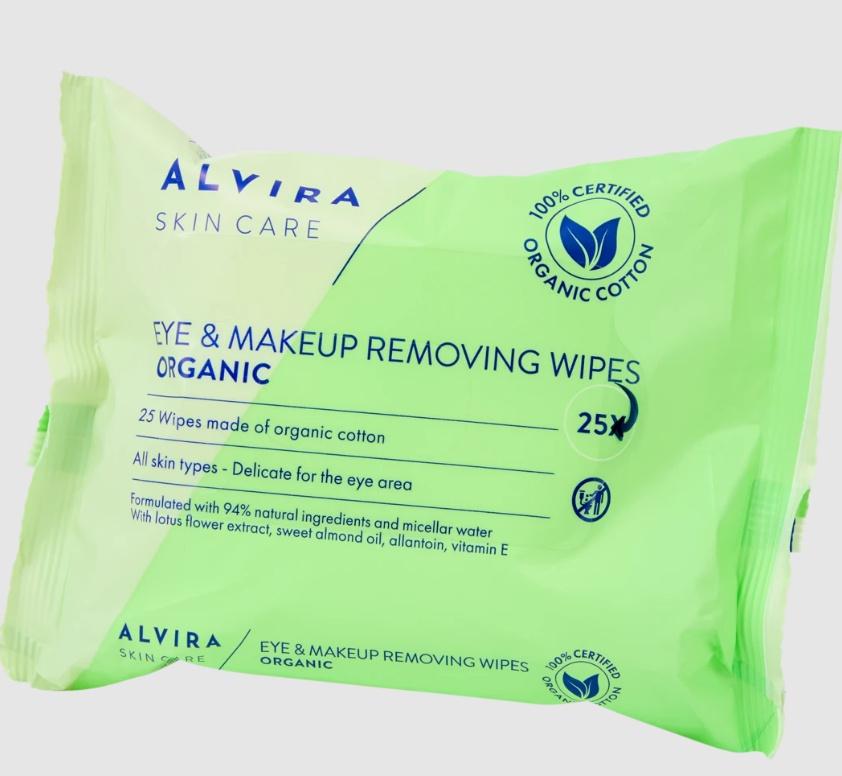 Eye & Makeup Removing Wipes Organic