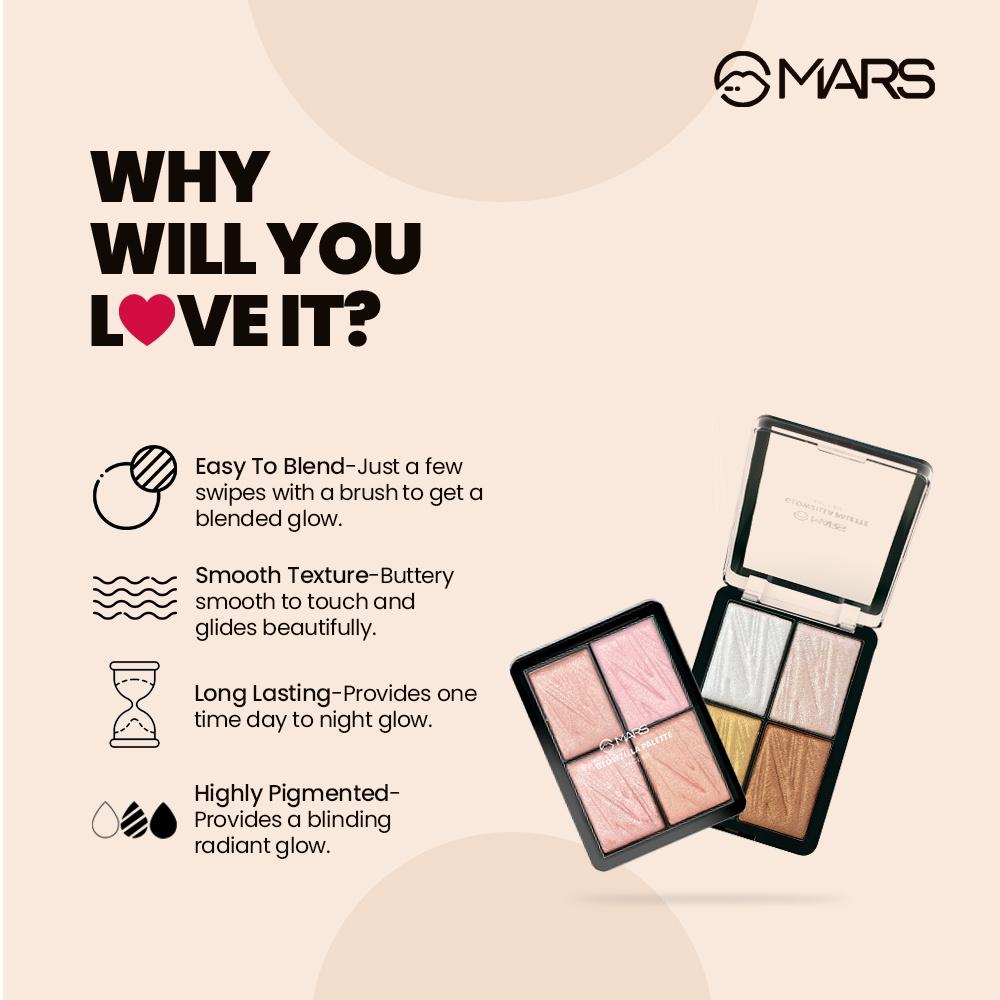 Mars Highlighter Pallete