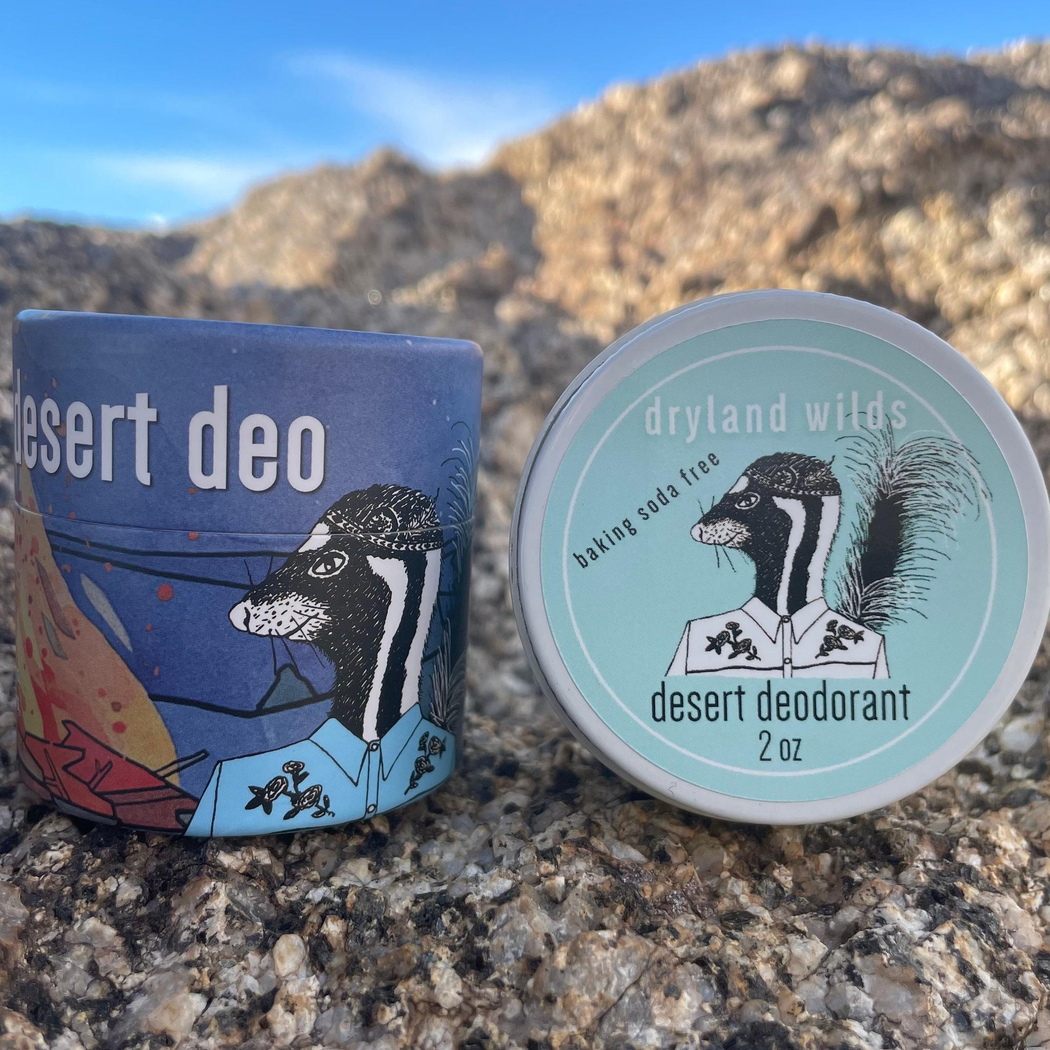 Desert Deodorant- Baking Soda Free