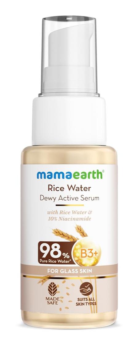 Rice Water Dewy Active Serum With 10% Niacinamide, Rice Water & Hyaluronic Acid -