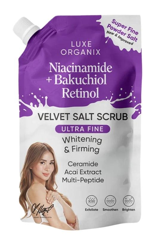 Niacinamide Bakuchiol Retinol Velvet Salt Scrub